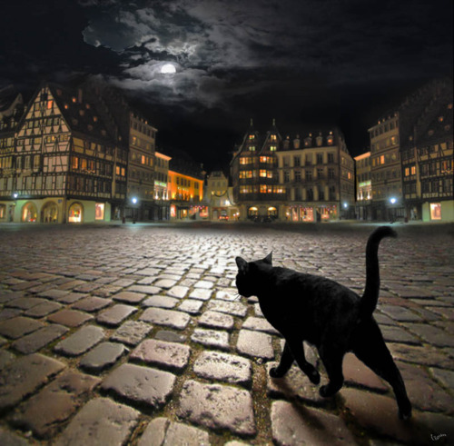 Dark Night, Strasbourg, France
