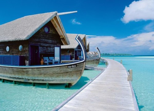 Boat Hotel at Cocoa Island Resort, Maldives